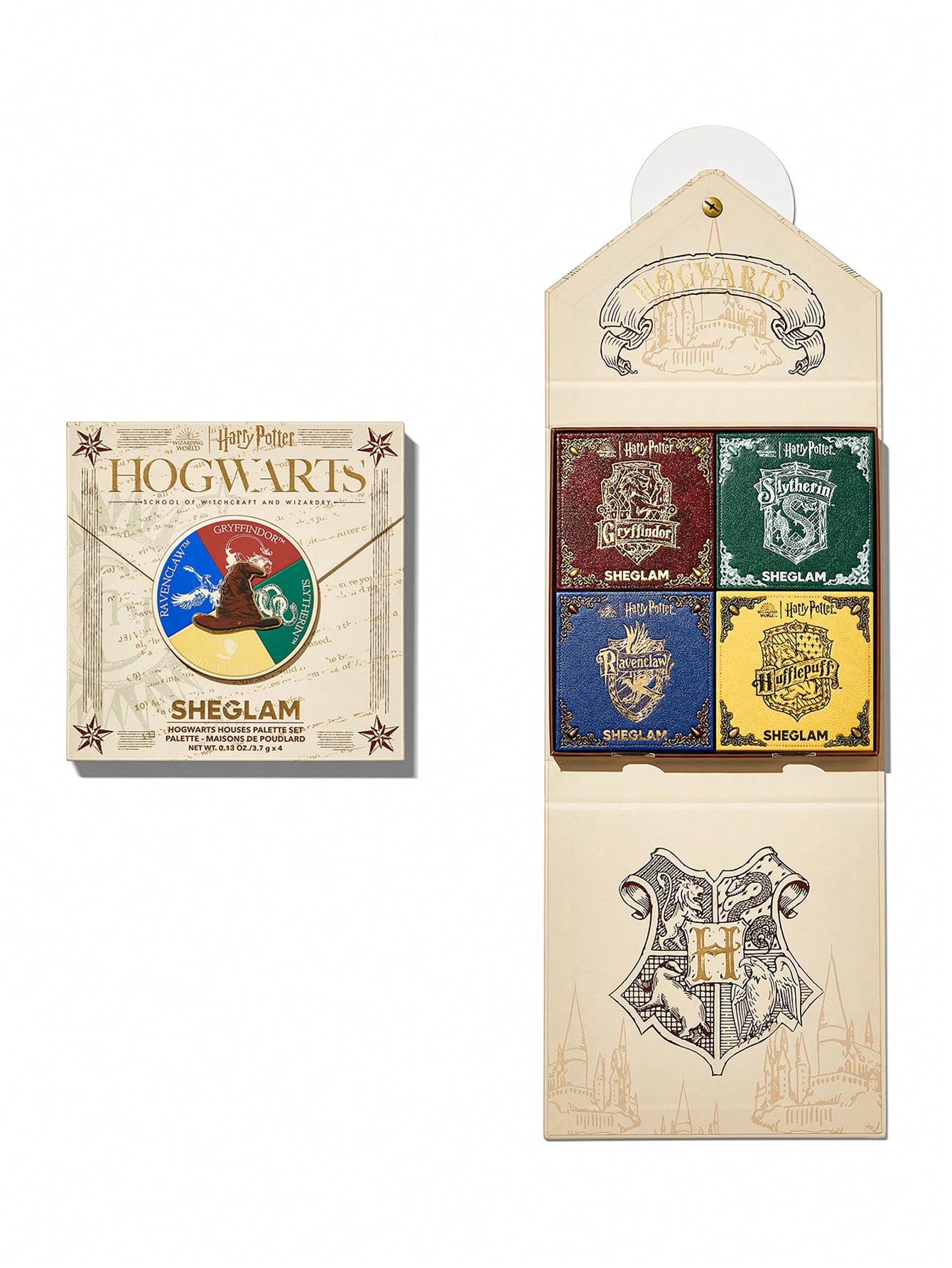 Harry Potter™ X SHEGLAM Hogwarts CASAS SET DE PALETA / KIT